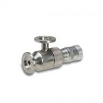 New Product KF16 Male Pipe Adaptor High Vacuum Trim Needle Valve